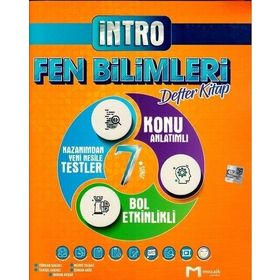 Mozaik Yayınları 7. Sınıf Fen Bilimleri İntro Defter Kitap