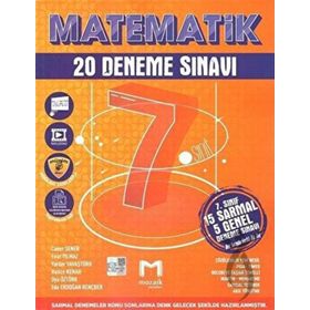 Mozaik Yayınları 7. Sınıf Matematik 20'li Deneme