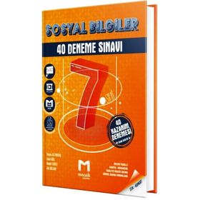 Mozaik Yayınları - 7. Sınıf Sosyal Bilgiler 40'lı Deneme