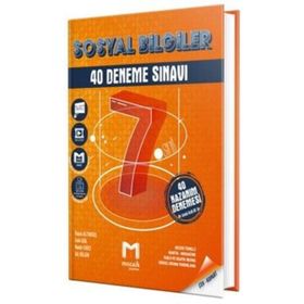 Mozaik Yayınları - 7. Sınıf Sosyal Bilgiler 40'lı Deneme