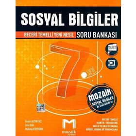 Mozaik Yayınları 7. Sınıf Sosyal Bilgiler Soru Bankası
