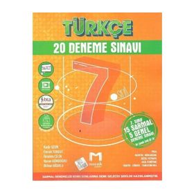 Mozaik Yayınları 7. Sınıf Türkçe 20'li Deneme