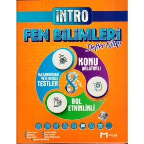 Mozaik Yayınları 8. Sınıf Fen Bilimleri İntro Defter Kitap