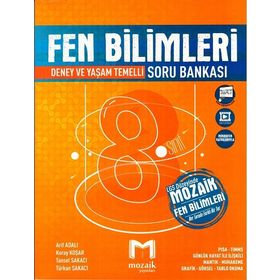 Mozaik Yayınları 8. Sınıf Fen Bilimleri Yeni Nesil Soru Bankası