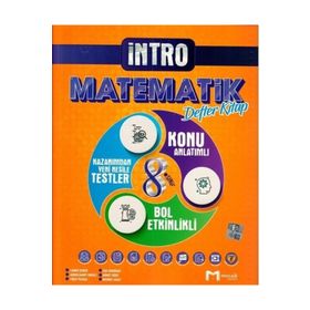 Mozaik Yayınları 8. Sınıf İntro 2022 Matematik Defter