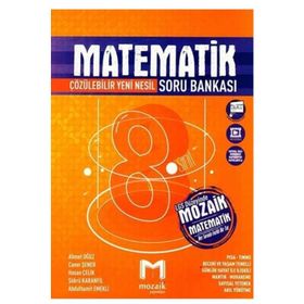 Mozaik Yayınları 8. Sınıf LGS Matematik Soru Bankası