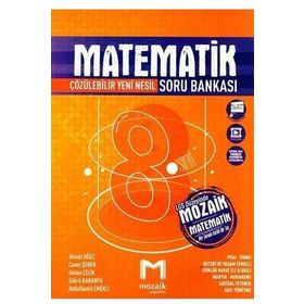 Mozaik Yayınları 8. Sınıf LGS Matematik Soru Bankası