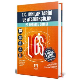 Mozaik Yayınları 8. Sınıf LGS T.C. İnkılap Tarihi ve Atatürkçülük 20 Deneme Sınavı