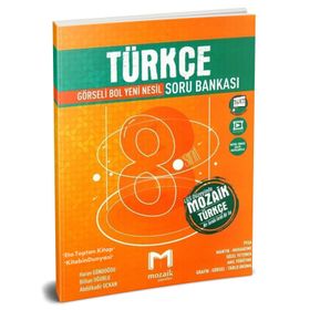 Mozaik Yayınları 8. Sınıf LGS Türkçe Soru Bankası