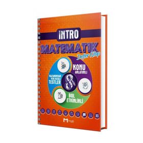 Mozaik Yayınları 8. Sınıf Matematik İntro Konu Anlatımlı Defter Kitap