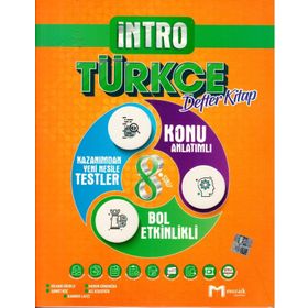 Mozaik Yayınları 8. Sınıf Türkçe İntro Defter Kitap
