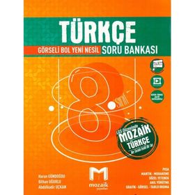 Mozaik Yayınları 8. Sınıf Türkçe Soru Bankası