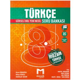 Mozaik Yayınları 8. Sınıf Türkçe Soru Bankası