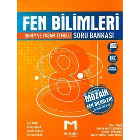 Mozaik Yayınları LGS 8. Sınıf Fen Bilimleri Soru Bankası