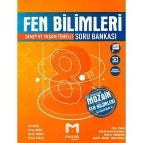 Mozaik Yayınları LGS 8. Sınıf Fen Bilimleri Soru Bankası