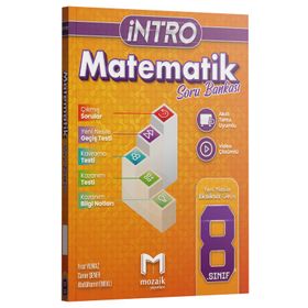 Mozaik Yayınları LGS 8. Sınıf Matematik İntro Soru Bankası