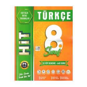 Mozaik Yayınları LGS 8. Sınıf Türkçe HİT 32 Deneme