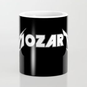 Mozart Porselen Kupa Bardak