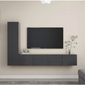 Mozide Grey Antrasit Tv Ünitesi