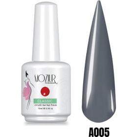 Mozıur A005 Gri Uv Led Kalıcı 15 ml Oje