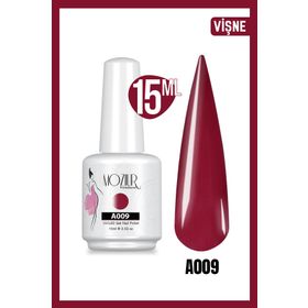 Mozıur A009 Kırmızı Uv Led Kalıcı 15 ml Oje