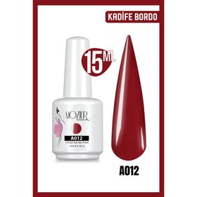 Mozıur A012 Bordo Uv Led Kalıcı 15 ml Oje