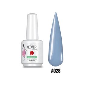 Mozıur A028 Mavi Uv Led Kalıcı 15 ml Oje