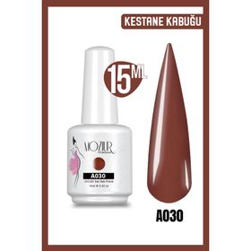 Mozıur A030 Kahverengi Uv Led Kalıcı 15 ml Oje