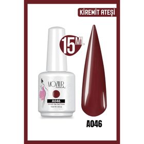 Mozıur A046 Kırmızı Uv Led Kalıcı 15 ml Oje