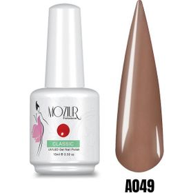 Mozıur A049 Kahverengi Uv Led Kalıcı 15 ml Oje