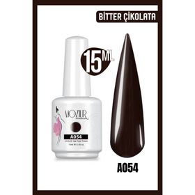 Mozıur A054 Kahverengi Uv Led Kalıcı 15 ml Oje