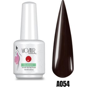 Mozıur A054 Kahverengi Uv Led Kalıcı 15 ml Oje