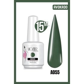 Mozıur A055 Yeşil Uv Led Kalıcı 15 ml Oje