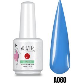 Mozıur A060 Mavi Uv Led Kalıcı 15 ml Oje