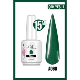 Mozıur A066 Yeşil Uv Led Kalıcı 15 ml Oje
