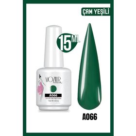 Mozıur A066 Yeşil Uv Led Kalıcı 15 ml Oje