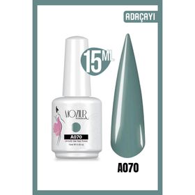 Mozıur A070 Yeşil Uv Led Kalıcı 15 ml Oje