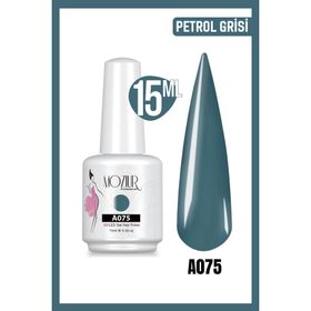 Mozıur A075 Mavi Uv Led Kalıcı 15 ml Oje