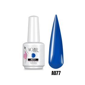 Mozıur A077 Mavi Uv Led Kalıcı 15 ml Oje