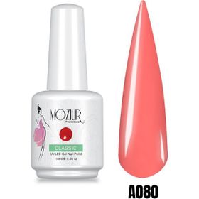 Mozıur A080 Pembe Uv Led Kalıcı 15 ml Oje