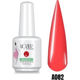 Mozıur A082 Kırmızı Uv Led Kalıcı 15 ml Oje