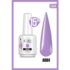 Mozıur A084 Lila Uv Led Kalıcı 15 ml Oje