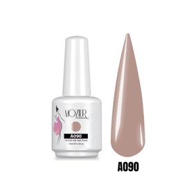 Mozıur A090 Kahverengi Uv Led Kalıcı 15 ml Oje