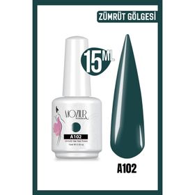 Mozıur A102 Yeşil Uv Led Kalıcı 15 ml Oje