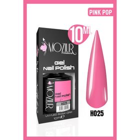 Mozıur H025 Pembe Uv Led Kalıcı 10 ml Oje