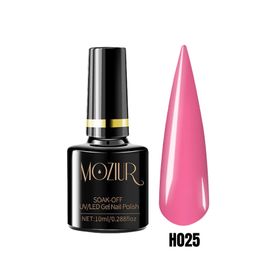 Mozıur H025 Pembe Uv Led Kalıcı 10 ml Oje
