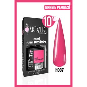 Mozıur H037 Pembe Uv Led Kalıcı 10 ml Oje