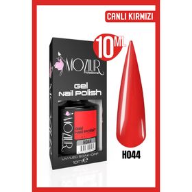 Mozıur H044 Kırmızı Uv Led Kalıcı 10 ml Oje