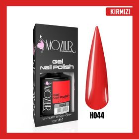 Mozıur H044 Kırmızı Uv Led Kalıcı 10 ml Oje