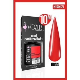Mozıur H044 Kırmızı Uv Led Kalıcı 10 ml Oje